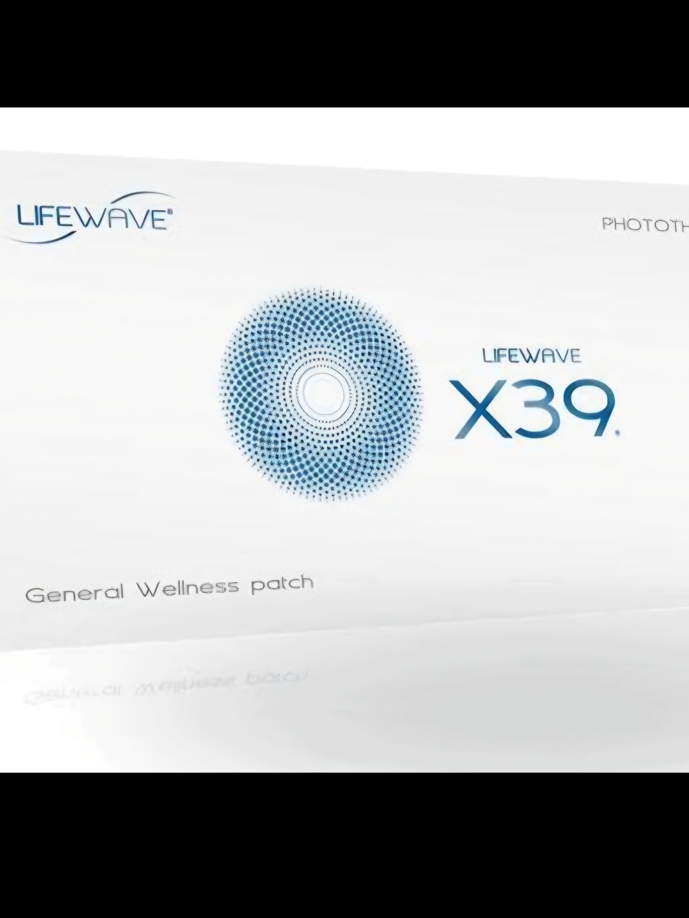 X39 General Wellness Patch - White/Blue